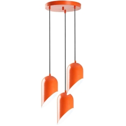 Φωτιστικό Οροφής Kesik 892OPV2078 Φ40x121cm 3xE27 40W Orange Opviq