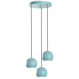 Φωτιστικό Οροφής Top 892OPV2083 Φ45x111cm 3xE27 40W Turquoise