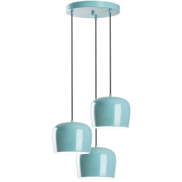 Φωτιστικό Οροφής Yozgat 892OPV2103 Φ45x114cm 3xE27 40W Turquoise Opviq