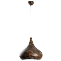 Φωτιστικό Οροφής Saglam Retro 795LMG1219 Φ30x126cm 1xE27 40W Antique Opviq