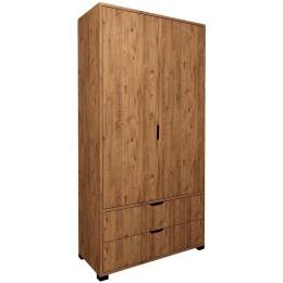 Ντουλάπα Δίφυλλη Atlas 350MWD1126 90x45x183cm Pine Δίφυλλη