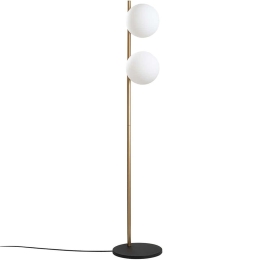 Φωτιστικό Δαπέδου Dual 521SHN1541 30x30x155cm 2xE27 40W Gold Opviq