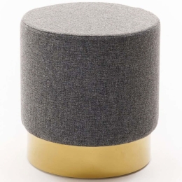 Σκαμπό Bodrum 825BLC5119 Φ40x40cm Grey