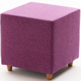 Σκαμπό Olimpos 825BLC5166 40x40x40cm Lilac