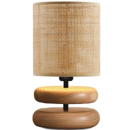 Φωτιστικό Επιτραπέζιο 780SGN4713 Φ15x35cm E27 40W Natural-Beige Opviq