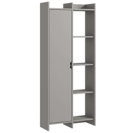Βιβλιοθήκη Offer 382NRC1310 70x30x180cm Grey