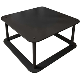 Τραπέζι Σαλονιού Hole Square 282PTR1504 70x70x38cm Black