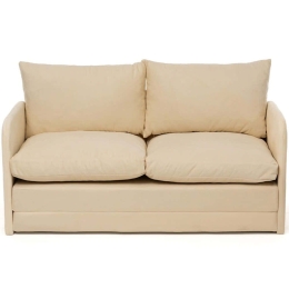Καναπές - Κρεβάτι Διθέσιος Saga 859FTN2886 148x70x66cm Cream