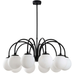 Φωτιστικό Οροφής Sferis 521SHN3521 75x80cm 10xE27 40W Black Opviq