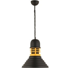 Φωτιστικό Οροφής 518LMS1111 Φ30x140cm 1xE27 40W Black Opviq