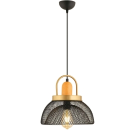 Φωτιστικό Οροφής 518LMS1129 Φ29x131cm 1xE27 40W Black Opviq