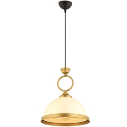 Φωτιστικό Οροφής 518LMS1131 Φ26x136cm 1xE27 40W White-Gold Opviq