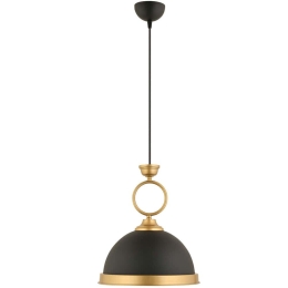 Φωτιστικό Οροφής Cember 518LMS1132 Φ30x138cm 1xE27 40W Black Opviq