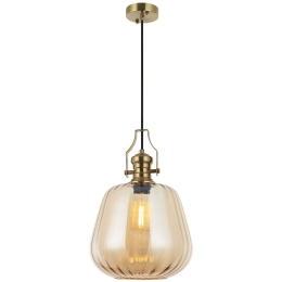 Φωτιστικό Οροφής Cabana 341LCA1104 Φ30x178cm 1xE27 40W Gold Opviq