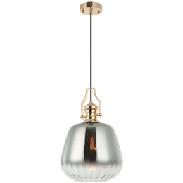 Φωτιστικό Οροφής Cabana 341LCA1105 Φ30x178cm 1xE27 40W Gold-Silver Opviq
