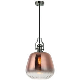 Φωτιστικό Οροφής Cabana 341LCA1106 Φ30x178cm 1xE27 40W Bronze-Silver Opviq