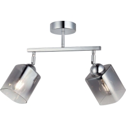 Φωτιστικό Οροφής - Πλαφονιέρα Rayo 341LCA1120 36x32cm 2xE27 40W Chrome Opviq