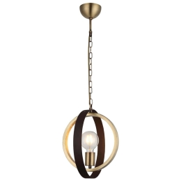 Φωτιστικό Οροφής Tado 341LCA1150 28x76cm 1xE27 40W Brown-Gold Opviq
