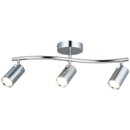Φωτιστικό Οροφής - Σποτ Spotte 341LCA1221 55x25cm 3xGU10 7W Silver Opviq