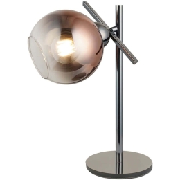 Φωτιστικό Επιτραπέζιο Bena 341LCA1406 26x37cm 1xE27 40W Cobalt Silver Opviq
