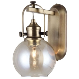 Φωτιστικό Τοίχου - Απλίκα Ponte 341LCA1601 Φ17x25cm 1xE27 40W Gold Opviq