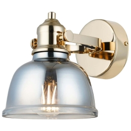 Φωτιστικό Τοίχου - Απλίκα Mago 341LCA1609 Φ16x27cm 1xE27 40W Gold Opviq