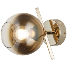 Φωτιστικό Τοίχου - Απλίκα Bena 341LCA1615 21x20cm 1xE27 40W Gold Opviq