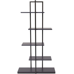 Ραφιέρα Δαπέδου Ruzgar 285LCV1701 80x34x160cm Anthracite-Black