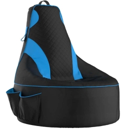 Πουφ Αδιάβροχο Gamer 248FRN1605 90x90x100cm Blue-Black