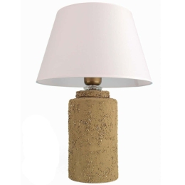 Φωτιστικό Επιτραπέζιο 687HMY2394 Φ30x45cm 1xE27 40W Beige-White Opviq