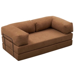 Καναπές Τριθέσιος Comfort 825BLC5220 190x95x75cm Brown