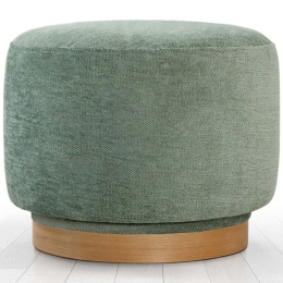 Σκαμπό Περιστρεφόμενο Turneed 209FLF1426 55x55x43cm Green