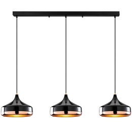 Φωτιστικό Οροφής - Ράγα Yildo 892OPV2128 146x36x122cm 3xE27 40W Black Opviq