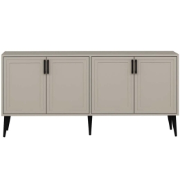 Μπουφές Prime 506MNR1322 180x45x81cm Sand Μοριοσανίδα,Ξύλο