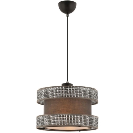 Φωτιστικό Οροφής Halo 390FLH2455 40x40x65cm E27 45/60W Grey-Anthracite Opviq