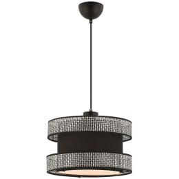 Φωτιστικό Οροφής Halo 390FLH2457 40x40x65cm E27 45/60W Grey-Black Opviq