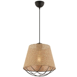 Φωτιστικό Οροφής Arch Hazeran 390FLH2496 30x30x65cm 1xE27 45/60W Brown Opviq