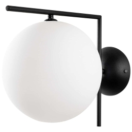 Φωτιστικό Τοίχου - Απλίκα Luminar 521SHN2248 25x43x30cm 1xG9 10W Black-White Opviq