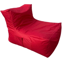 Πουφ Αδιάβροχο Sedir 535PFT1200 75x95x70cm Red
