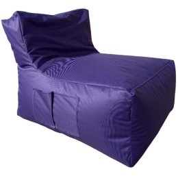 Πουφ Αδιάβροχο Sedir 535PFT1202 75x95x70cm Purple