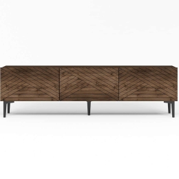 Έπιπλο Τηλεόρασης Felix 327ODS1264 160x31,4x44,1cm Walnut