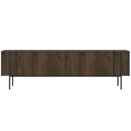 Έπιπλο Τηλεόρασης Herman 327ODS1272 160x31,4x45,6cm Walnut