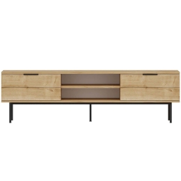 Έπιπλο Τηλεόρασης Paul 327ODS1275 180x29,6x50cm Oak