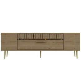 Έπιπλο Τηλεόρασης Dekolp 475OLV2988 150x29,6x48cm Oak-Gold