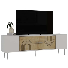 Έπιπλο Τηλεόρασης Dekol 475OLV3044 150x29,6x48,2cm Multi-Silver
