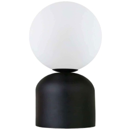 Φωτιστικό Επιτραπέζιο 780SGN4735 15x15x28cm 1xE27 40W Black-White Opviq
