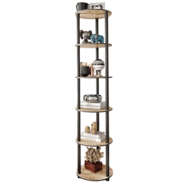 Ραφιέρα Δαπέδου 282PTR1125 Φ34x175cm Oak