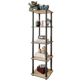 Ραφιέρα Δαπέδου 282PTR1135 34x34x140cm Oak