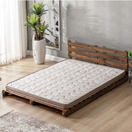 Ανώστρωμα Bamboo Ped 523MRL1252 90x200cm Light Brown Μονό