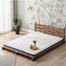 Ανώστρωμα Kus Tuyu 523MRL1281 150x200cm White-Blue Διπλό